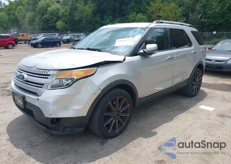 2014 Ford Explorer Limited from USA, damaged, VIN 1FM5K8F86EGC48825
